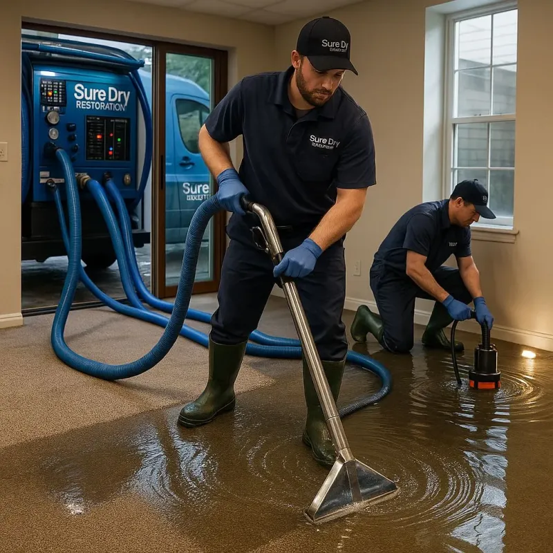 Water Extraction and Removal process in Fort Branch, IN